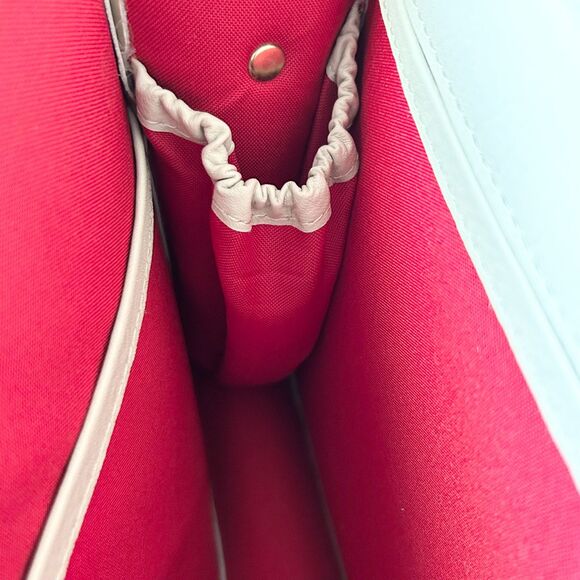 TAH Angelina Marie Portland Oregon The Envelope Oscar Leather Shoulder Bag Blush - Picture 7 of 11